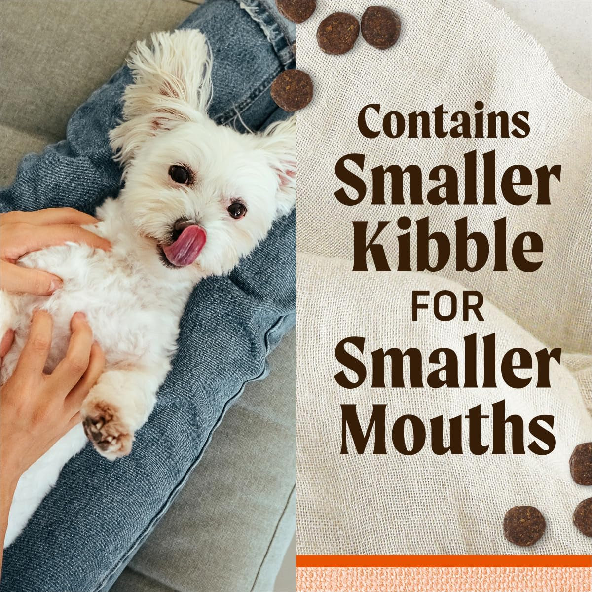 Lil’ Plates Premium Grain Free Dry Dog Food for Small Dogs, Real Texas Beef and Sweet Potato Kibble - 20.0 Lb. Bag